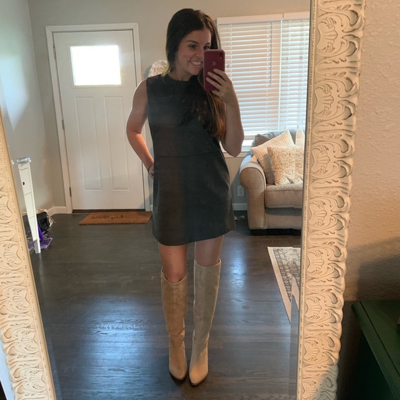 Forever 21 Suede Dress - Picture 1 of 8